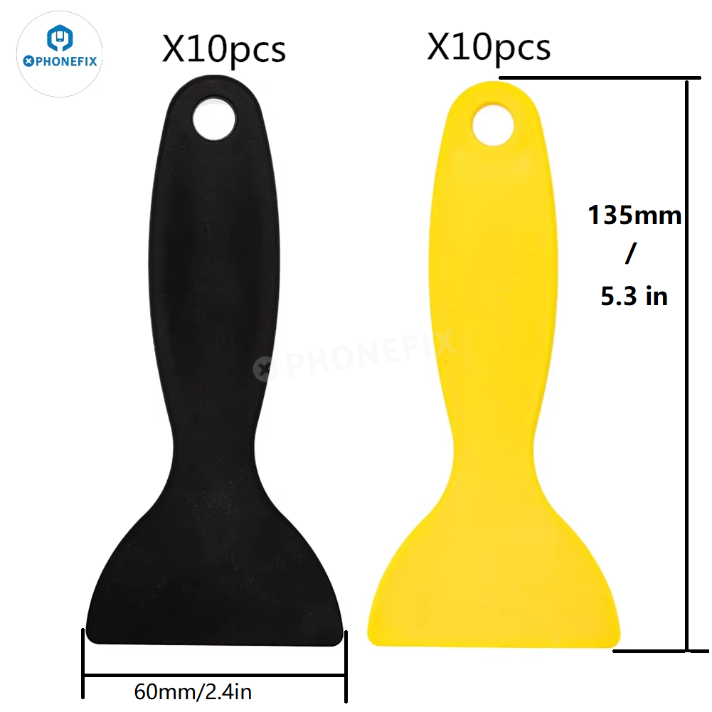 Print Removal Spatula - 10 шт. 6 см пластиковый скребок