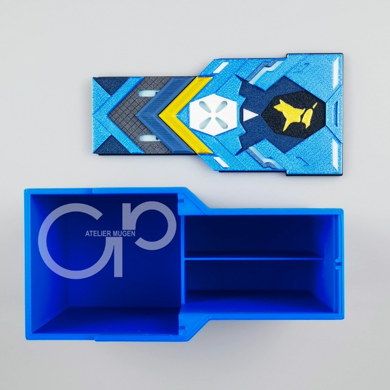 3D Printing Pla - Подходит для Yu-Gi-Oh! K9-17 Тематический футляр