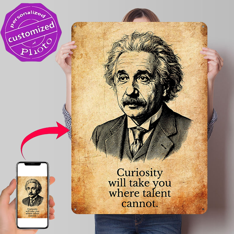 3D Printing Quote - Плакат с вдохновляющей цитатой Альберта Эйнштейна,
