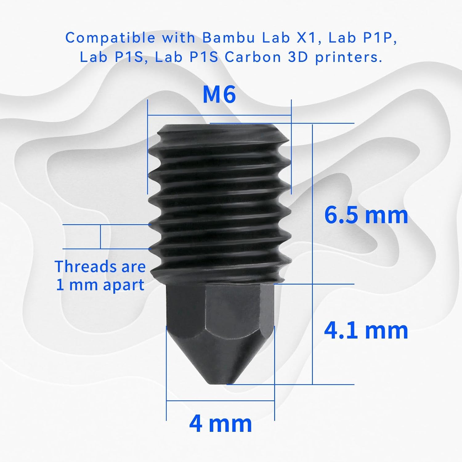 Латунное сопло из закаленной с – обзор и цена 3D Printing Bambu