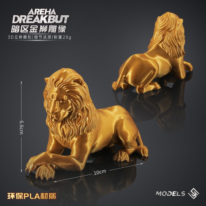 10-сантиметровая 3D-модель зол – обзор и цена 3D Printing Pla