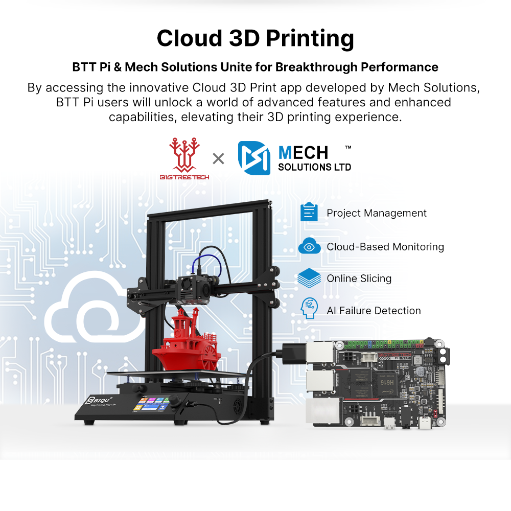 Плата BIGTREETECH BTT PI V1.2  – обзор и цена 3D Printing Website