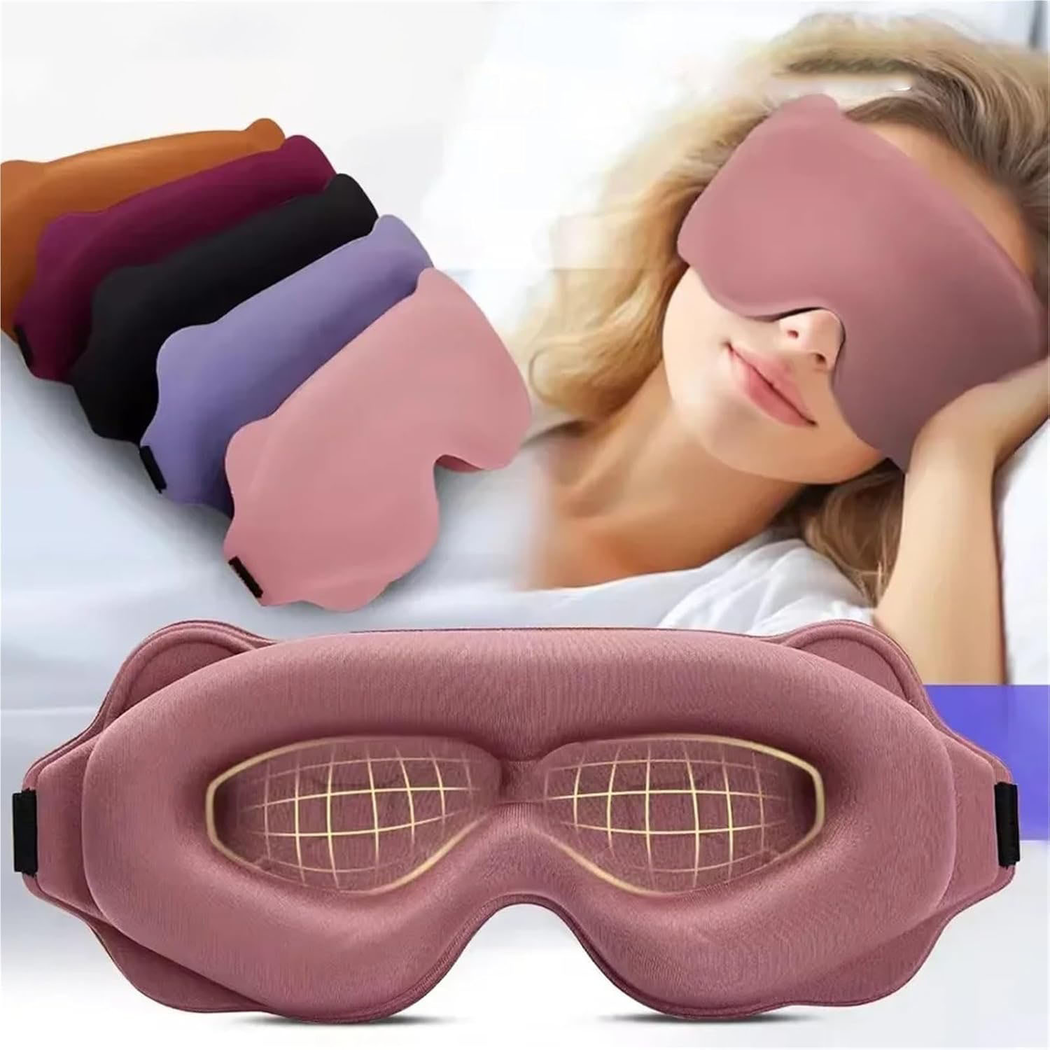 3D маска для сна, блокирующая  – обзор и цена 3D Printing Mask