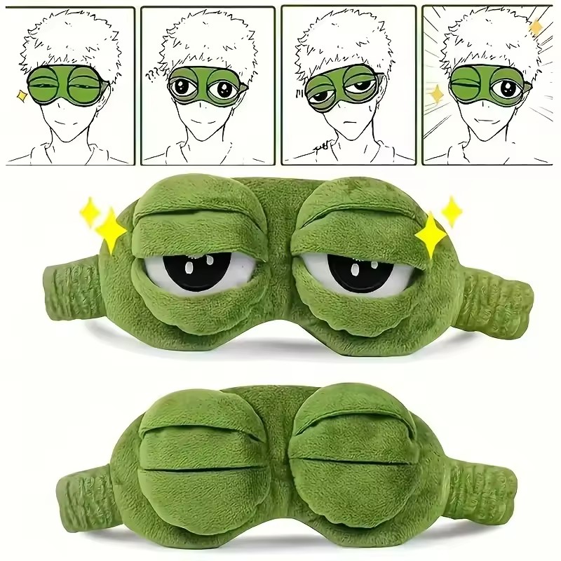 3D-маска для сна в виде лягушк – обзор и цена 3D Printing Mask