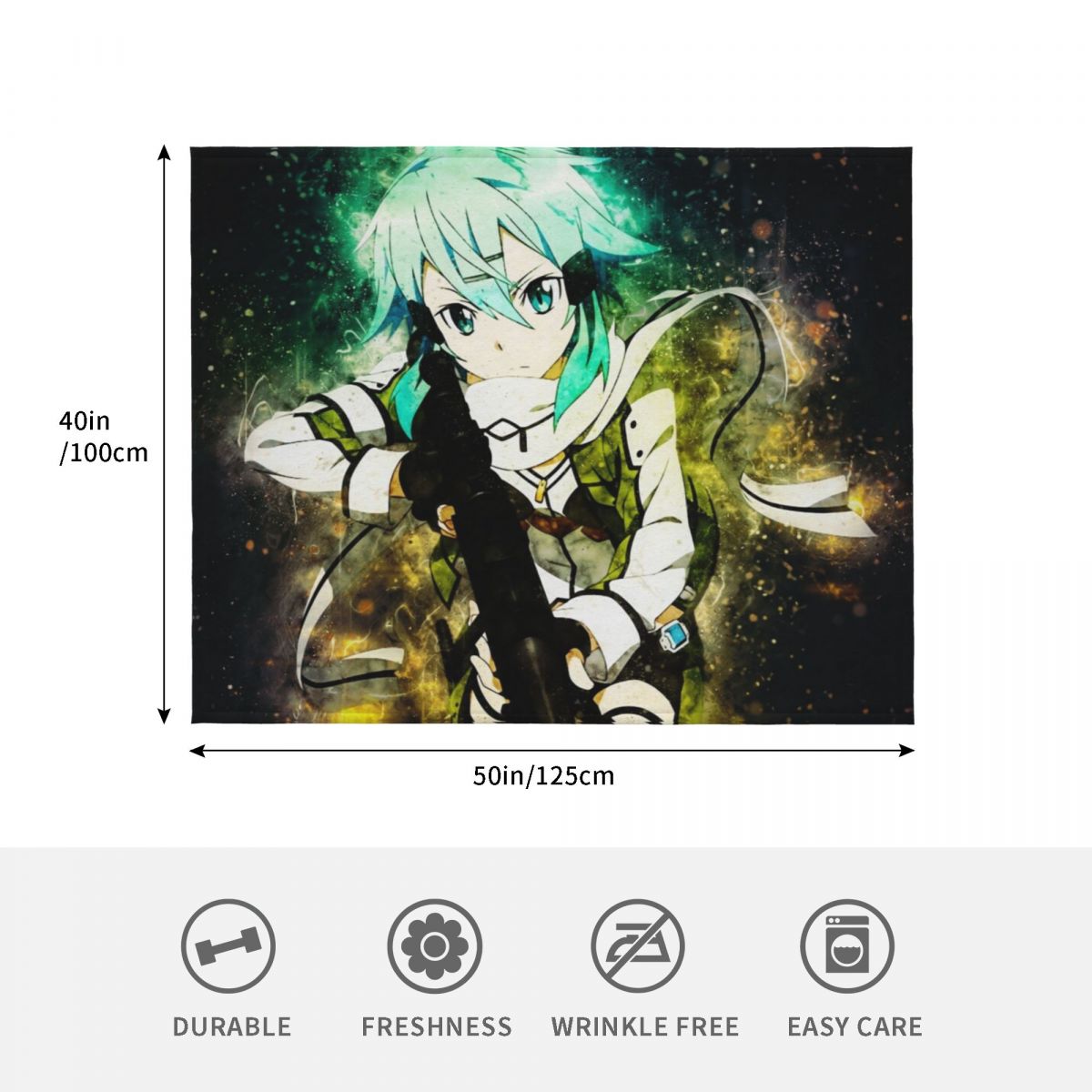 Плед Sinon Sword Art Online, р – обзор и цена 3D Printing Online Design